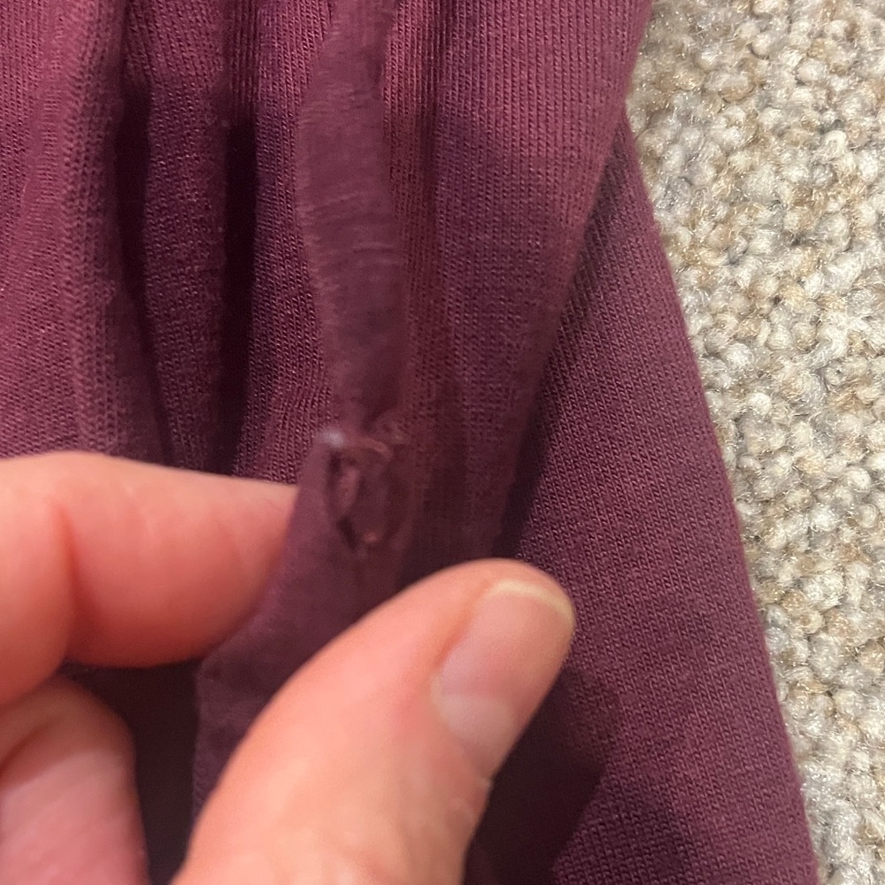 Athleta Women's Burgundy Jumpsuit/Romper/Sleepwear - Picture 6 of 7